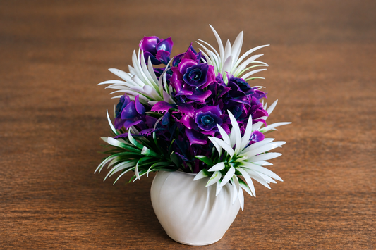 Premium Artificial Flower Pot – Elegant Home Decor