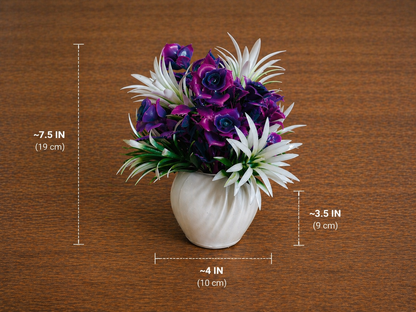 Premium Artificial Flower Pot – Elegant Home Decor